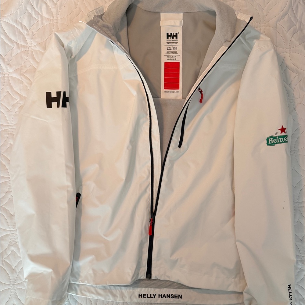 Helly Hanson - Men’s Crew Jacket (Heineken branded) - 2XL - Picture 4 of 5